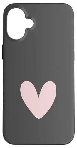 Helles Rosenherz, süßes Liebesherz, feminin Hülle für iPhone 16 Plus Helles Rosenherz, süßes Liebesherz, feminin Hülle für iPhone 16 Plus von Hand Drawn Heart Design