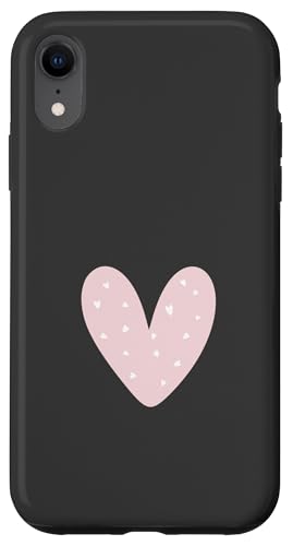 Helles Rosenherz, süßes Liebesherz, feminin Hülle für iPhone XR Helles Rosenherz, süßes Liebesherz, feminin Hülle für iPhone XR von Hand Drawn Heart Design