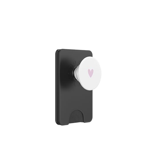 Hellviolettes Herz Minimalistisches Herz Liebe PopSockets PopWallet für MagSafe Hellviolettes Herz Minimalistisches Herz Liebe PopSockets PopWallet für MagSafe von Hand Drawn Heart Design