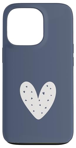 Marineblaues Herz, süßes Liebesherz, feminin Hülle für iPhone 13 Pro Marineblaues Herz, süßes Liebesherz, feminin Hülle für iPhone 13 Pro von Hand Drawn Heart Design