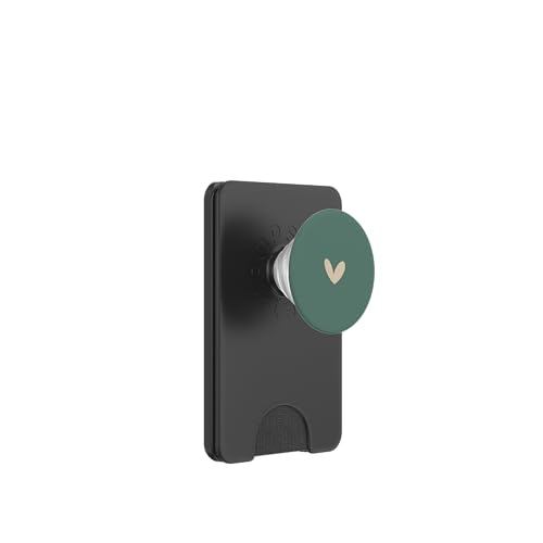 Minimalistisches Herz Liebe Romantisch PopSockets PopWallet für MagSafe von Hand Drawn Heart Design