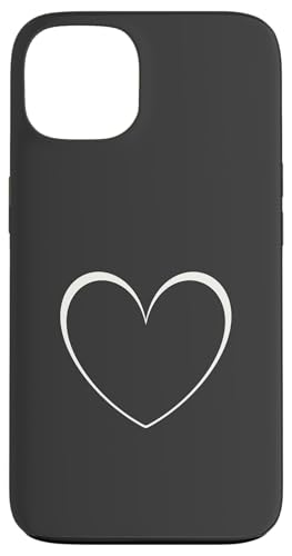Niedliches Herz Minimalistisches Herz Liebe für Mädchen Hülle für iPhone 13 Niedliches Herz Minimalistisches Herz Liebe für Mädchen Hülle für iPhone 13 von Hand Drawn Heart Design