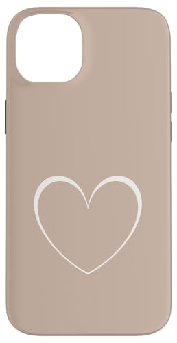 Niedliches Herz Minimalistisches Herz Liebe für Mädchen Hülle für iPhone 14 Plus Niedliches Herz Minimalistisches Herz Liebe für Mädchen Hülle für iPhone 14 Plus von Hand Drawn Heart Design