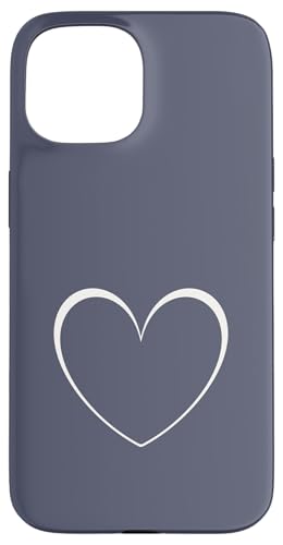 Niedliches Herz Minimalistisches Herz Liebe für Mädchen Hülle für iPhone 15 Niedliches Herz Minimalistisches Herz Liebe für Mädchen Hülle für iPhone 15 von Hand Drawn Heart Design