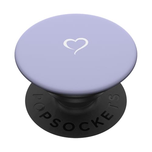 Hand Drawn Heart by AJC Lila Lavendel minimalistische Liebe PopSockets Klebender PopGrip für Smartphones mit glatten, harten Plastikgehäusen (ohne kabellose Aufladung) in Schwarz, Lila Hand Drawn Heart by AJC Lila Lavendel minimalistische Liebe PopSockets Klebender PopGrip für Smartphones mit glatten, harten Plastikgehäusen (ohne kabellose Aufladung) in Schwarz, Lila von Hand Drawn Heart by AJC