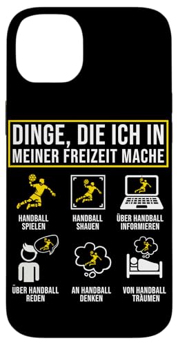 Dinge Die Ich In Meiner Freizeit Mache Handball Spieler Hülle für iPhone 14 Plus Dinge Die Ich In Meiner Freizeit Mache Handball Spieler Hülle für iPhone 14 Plus von Handball Team Handballer Sport Handball Fans