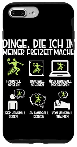 Dinge Die Ich In Meiner Freizeit Mache Handball Spieler Hülle für iPhone 7 Plus/8 Plus von Handball Team Handballer Sport Handball Fans
