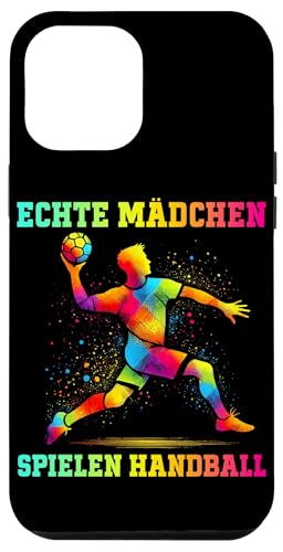 Echte Mädchen Spielen Handball Spieler Handballer Sport Hülle für iPhone 12 Pro Max Echte Mädchen Spielen Handball Spieler Handballer Sport Hülle für iPhone 12 Pro Max von Handball Team Handballer Sport Handball Fans