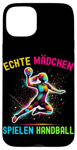 Echte Mädchen Spielen Handball Spieler Handballer Sport Hülle für iPhone 15 Plus Echte Mädchen Spielen Handball Spieler Handballer Sport Hülle für iPhone 15 Plus von Handball Team Handballer Sport Handball Fans