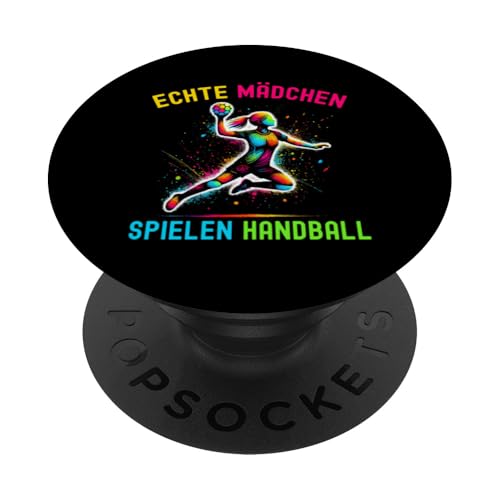 Echte Mädchen Spielen Handball Spieler Handballer Sport PopSockets Klebender PopGrip Echte Mädchen Spielen Handball Spieler Handballer Sport PopSockets Klebender PopGrip von Handball Team Handballer Sport Handball Fans