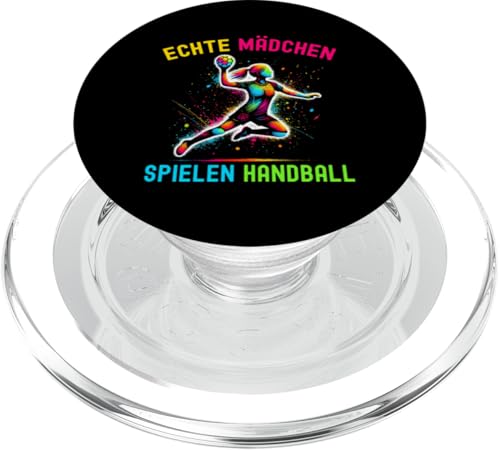Echte Mädchen Spielen Handball Spieler Handballer Sport PopSockets PopGrip für MagSafe Echte Mädchen Spielen Handball Spieler Handballer Sport PopSockets PopGrip für MagSafe von Handball Team Handballer Sport Handball Fans