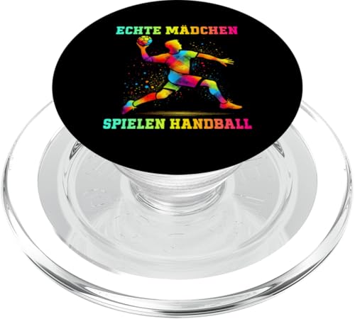 Echte Mädchen Spielen Handball Spieler Handballer Sport PopSockets PopGrip für MagSafe Echte Mädchen Spielen Handball Spieler Handballer Sport PopSockets PopGrip für MagSafe von Handball Team Handballer Sport Handball Fans