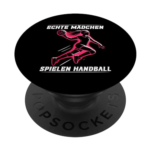 Echte Mädchen Spielen Handball Spieler Sport Handballer PopSockets Klebender PopGrip Echte Mädchen Spielen Handball Spieler Sport Handballer PopSockets Klebender PopGrip von Handball Team Handballer Sport Handball Fans