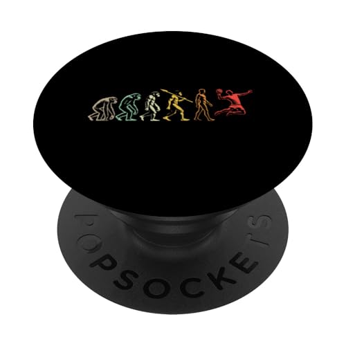 Evolution Handball Spieler Handball Liebhaber Sport Handball PopSockets Klebender PopGrip Evolution Handball Spieler Handball Liebhaber Sport Handball PopSockets Klebender PopGrip von Handball Team Handballer Sport Handball Fans