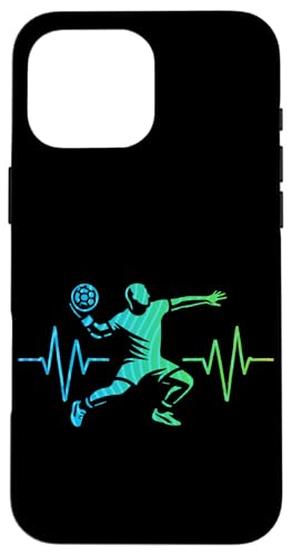 Handball Spieler Handball Liebhaber Sport Handball Heartbeat Hülle für iPhone 16 Pro Max Handball Spieler Handball Liebhaber Sport Handball Heartbeat Hülle für iPhone 16 Pro Max von Handball Team Handballer Sport Handball Fans