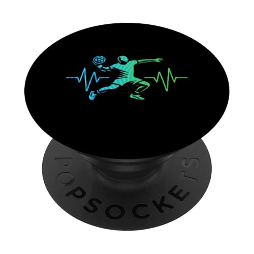 Handball Spieler Handball Liebhaber Sport Handball Heartbeat PopSockets Klebender PopGrip Handball Spieler Handball Liebhaber Sport Handball Heartbeat PopSockets Klebender PopGrip von Handball Team Handballer Sport Handball Fans