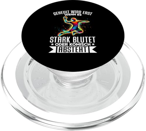 Handball Spieler Handball Liebhaber Sport Handballer PopSockets PopGrip für MagSafe Handball Spieler Handball Liebhaber Sport Handballer PopSockets PopGrip für MagSafe von Handball Team Handballer Sport Handball Fans