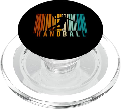Handball Spieler Handball Liebhaber Sport Handballer Retro PopSockets PopGrip für MagSafe Handball Spieler Handball Liebhaber Sport Handballer Retro PopSockets PopGrip für MagSafe von Handball Team Handballer Sport Handball Fans