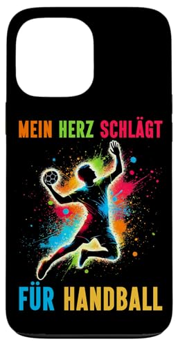 Mein Herz Schlägt Für Handball Handball Spieler Sport Hülle für iPhone 13 Pro Max Mein Herz Schlägt Für Handball Handball Spieler Sport Hülle für iPhone 13 Pro Max von Handball Team Handballer Sport Handball Fans