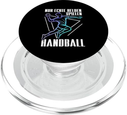 Nur Echte Helden Spielen Handball Spieler Sport Handball PopSockets PopGrip für MagSafe Nur Echte Helden Spielen Handball Spieler Sport Handball PopSockets PopGrip für MagSafe von Handball Team Handballer Sport Handball Fans