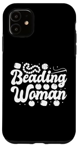 Beading Woman Handmade Jewelry Bead Hülle für iPhone 11 Beading Woman Handmade Jewelry Bead Hülle für iPhone 11 von Handgemachter Schmuck Design Perlen Kunst