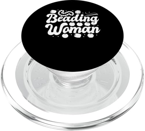 Beading Woman Handmade Jewelry Bead PopSockets PopGrip für MagSafe Beading Woman Handmade Jewelry Bead PopSockets PopGrip für MagSafe von Handgemachter Schmuck Design Perlen Kunst