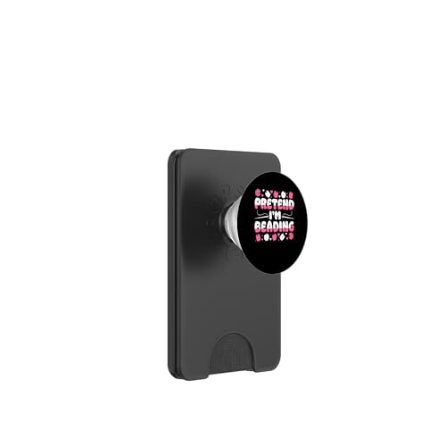 Pretend Im Beading Handmade Jewelry Bead PopSockets PopWallet für MagSafe von Handgemachter Schmuck Design Perlen Kunst
