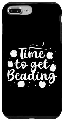 Time To Get Beading Handmade Jewelry Bead Hülle für iPhone 7 Plus/8 Plus Time To Get Beading Handmade Jewelry Bead Hülle für iPhone 7 Plus/8 Plus von Handgemachter Schmuck Design Perlen Kunst