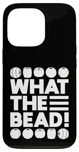 What The Bead Beading Handmade Jewelry Hülle für iPhone 13 Pro What The Bead Beading Handmade Jewelry Hülle für iPhone 13 Pro von Handgemachter Schmuck Design Perlen Kunst