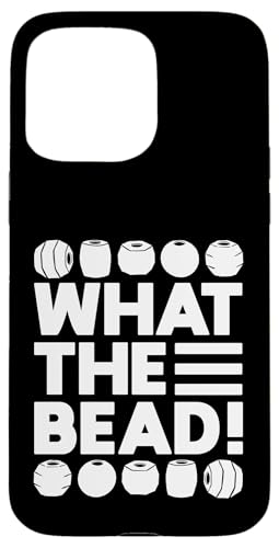 What The Bead Beading Handmade Jewelry Hülle für iPhone 15 Pro Max von Handgemachter Schmuck Design Perlen Kunst