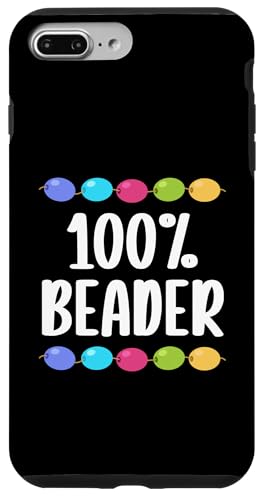 100% Beader Beading Bead Jewelry Hülle für iPhone 7 Plus/8 Plus 100% Beader Beading Bead Jewelry Hülle für iPhone 7 Plus/8 Plus von Handgemachter Schmuck Perlen Designs Kunst