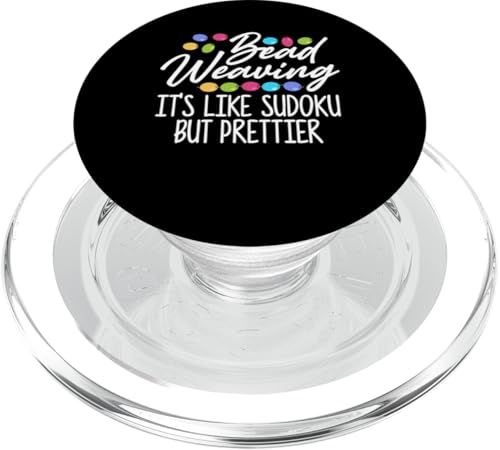 Bead Weaving Like Sudoku But Prettier Beading Beader Jewelry PopSockets PopGrip für MagSafe Bead Weaving Like Sudoku But Prettier Beading Beader Jewelry PopSockets PopGrip für MagSafe von Handgemachter Schmuck Perlen Designs Kunst
