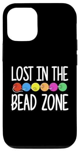 Lost In The Bead Zone Beading Beader Jewelry Hülle für iPhone 12/12 Pro Lost In The Bead Zone Beading Beader Jewelry Hülle für iPhone 12/12 Pro von Handgemachter Schmuck Perlen Designs Kunst