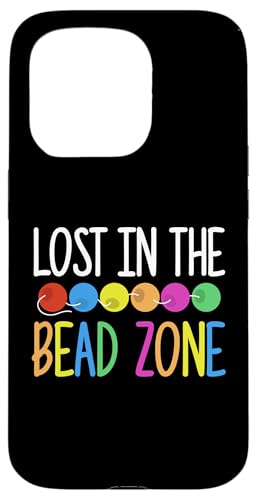 Lost In The Bead Zone Beading Beader Jewelry Hülle für iPhone 15 Pro Lost In The Bead Zone Beading Beader Jewelry Hülle für iPhone 15 Pro von Handgemachter Schmuck Perlen Designs Kunst