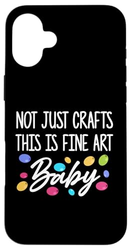 Not Just Crafts This Is Fine Art Baby Beading Beader Hülle für iPhone 16 Plus Not Just Crafts This Is Fine Art Baby Beading Beader Hülle für iPhone 16 Plus von Handgemachter Schmuck Perlen Designs Kunst
