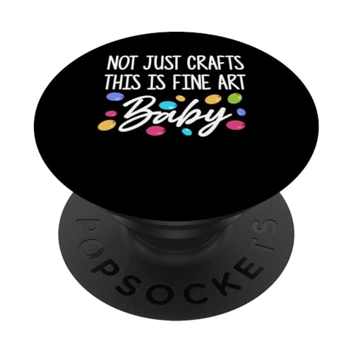 Not Just Crafts This Is Fine Art Baby Beading Beader PopSockets Klebender PopGrip Not Just Crafts This Is Fine Art Baby Beading Beader PopSockets Klebender PopGrip von Handgemachter Schmuck Perlen Designs Kunst