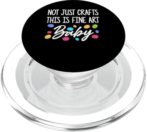Not Just Crafts This Is Fine Art Baby Beading Beader PopSockets PopGrip für MagSafe Not Just Crafts This Is Fine Art Baby Beading Beader PopSockets PopGrip für MagSafe von Handgemachter Schmuck Perlen Designs Kunst