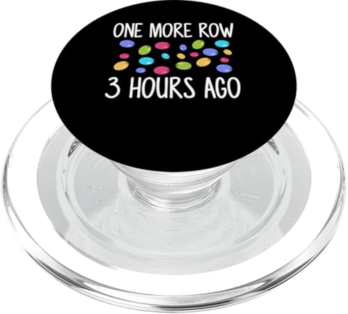 One More Row 3 Hours Ago Beading Beader Jewelry PopSockets PopGrip für MagSafe One More Row 3 Hours Ago Beading Beader Jewelry PopSockets PopGrip für MagSafe von Handgemachter Schmuck Perlen Designs Kunst