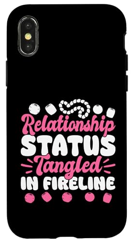 Relationship Status Tangled In Fireline Beading Hülle für iPhone X/XS Relationship Status Tangled In Fireline Beading Hülle für iPhone X/XS von Handgemachter Schmuck Perlen Designs Kunst