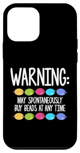 Warning May Buy Beads At Any Time Beading Beader Jewelry Hülle für iPhone 12 mini Warning May Buy Beads At Any Time Beading Beader Jewelry Hülle für iPhone 12 mini von Handgemachter Schmuck Perlen Designs Kunst