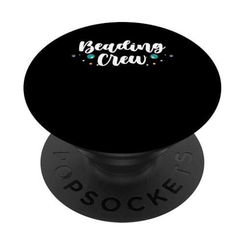 Beading Crew Bead Jewelry PopSockets Klebender PopGrip Beading Crew Bead Jewelry PopSockets Klebender PopGrip von Handgemachter Schmuck Perlen Kunst Design