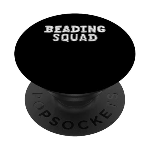 Beading Squad Bead Jewelry PopSockets Klebender PopGrip Beading Squad Bead Jewelry PopSockets Klebender PopGrip von Handgemachter Schmuck Perlen Kunst Design