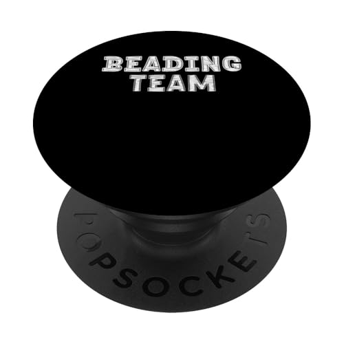 Beading Team Bead Jewelry PopSockets Klebender PopGrip von Handgemachter Schmuck Perlen Kunst Design