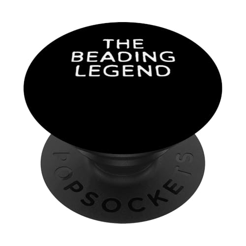 The Beading Legend Beading Bead Jewelry PopSockets Klebender PopGrip von Handgemachter Schmuck Perlen Kunst Design