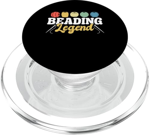 Beading Legend Bead PopSockets PopGrip für MagSafe von Handgemachter Schmuck Perlen Kunst