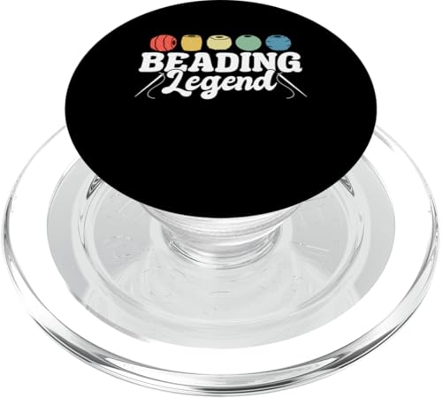 Beading Legend Bead PopSockets PopGrip für MagSafe von Handgemachter Schmuck Perlen Kunst