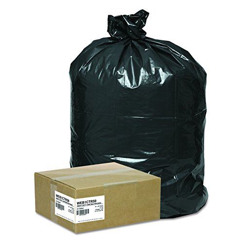 handi-bag handi-bag Super Value Pack Contractor Bag, 42 Liter, 2,5 ml, 48 x 33, 50/Karton (web1ctr50) von Handi-Bag
