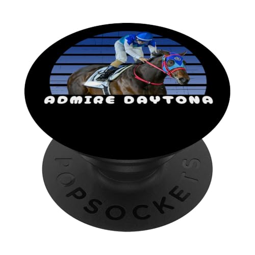 Bewundern Sie Daytona Pferd, Pferderennen, Del Mar, Santa Anita PopSockets Klebender PopGrip von Handicapping Horse Gear