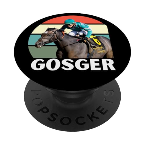 Cosger Horse, Pferderennen, Santa Anita, Del Mar, Rennpferd PopSockets Klebender PopGrip Cosger Horse, Pferderennen, Santa Anita, Del Mar, Rennpferd PopSockets Klebender PopGrip von Handicapping Horse Gear