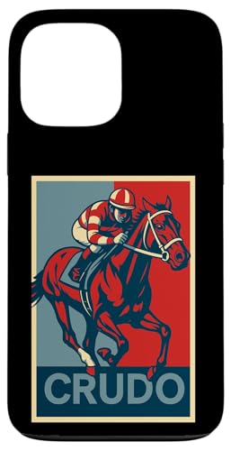 Crudo Pferd, Pferderennen, Del Mar, Santa Anita, Pferde Hülle für iPhone 13 Pro Max Crudo Pferd, Pferderennen, Del Mar, Santa Anita, Pferde Hülle für iPhone 13 Pro Max von Handicapping Horse Gear